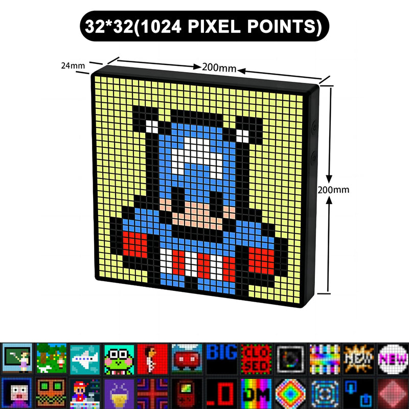 LED Pixel Display para decoração de sala de jogos RGB